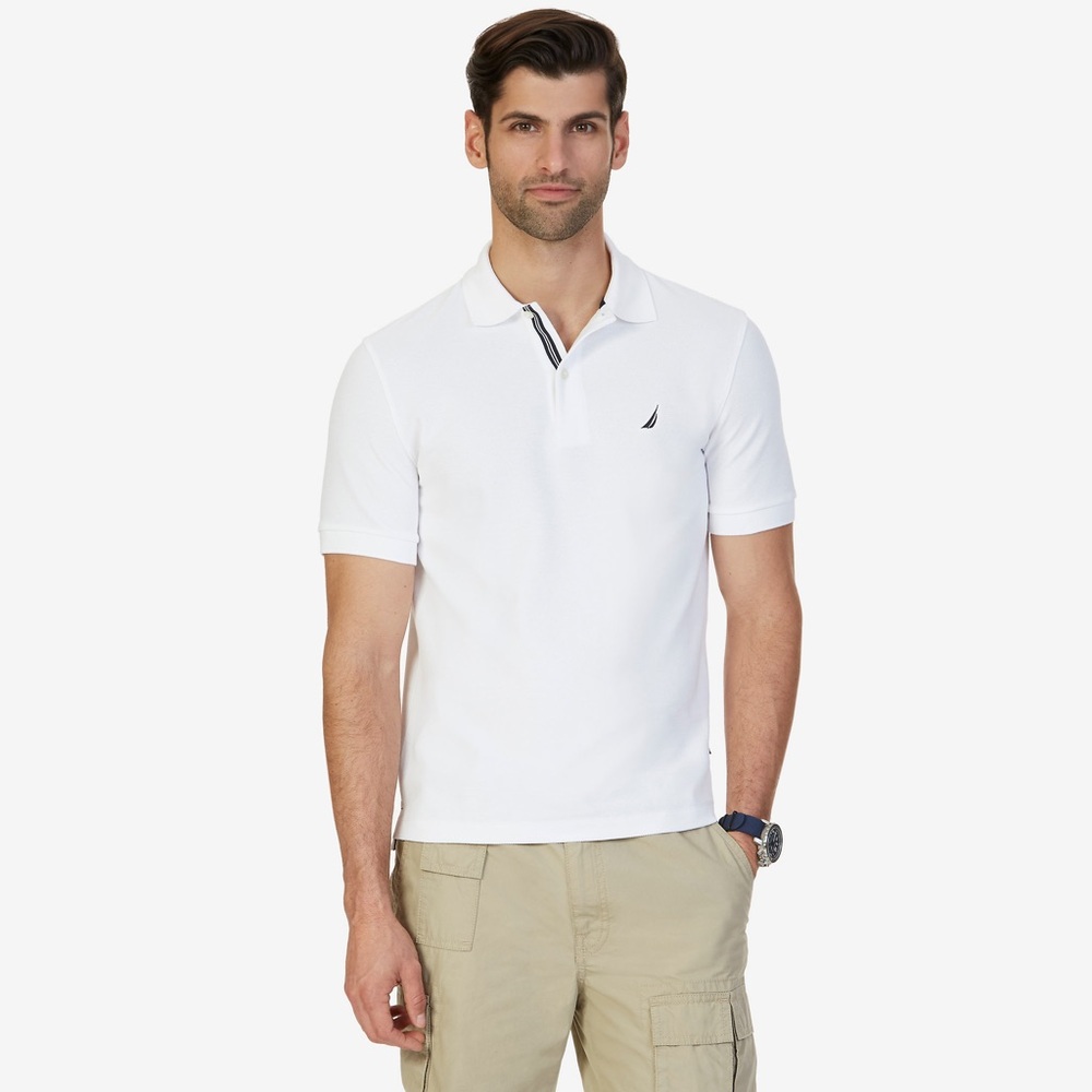 Men’s Nautica polo white